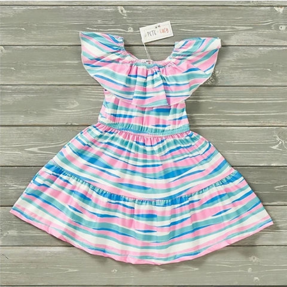 New Girl Dress Ocean Breeze Pete + Lucy Collection.